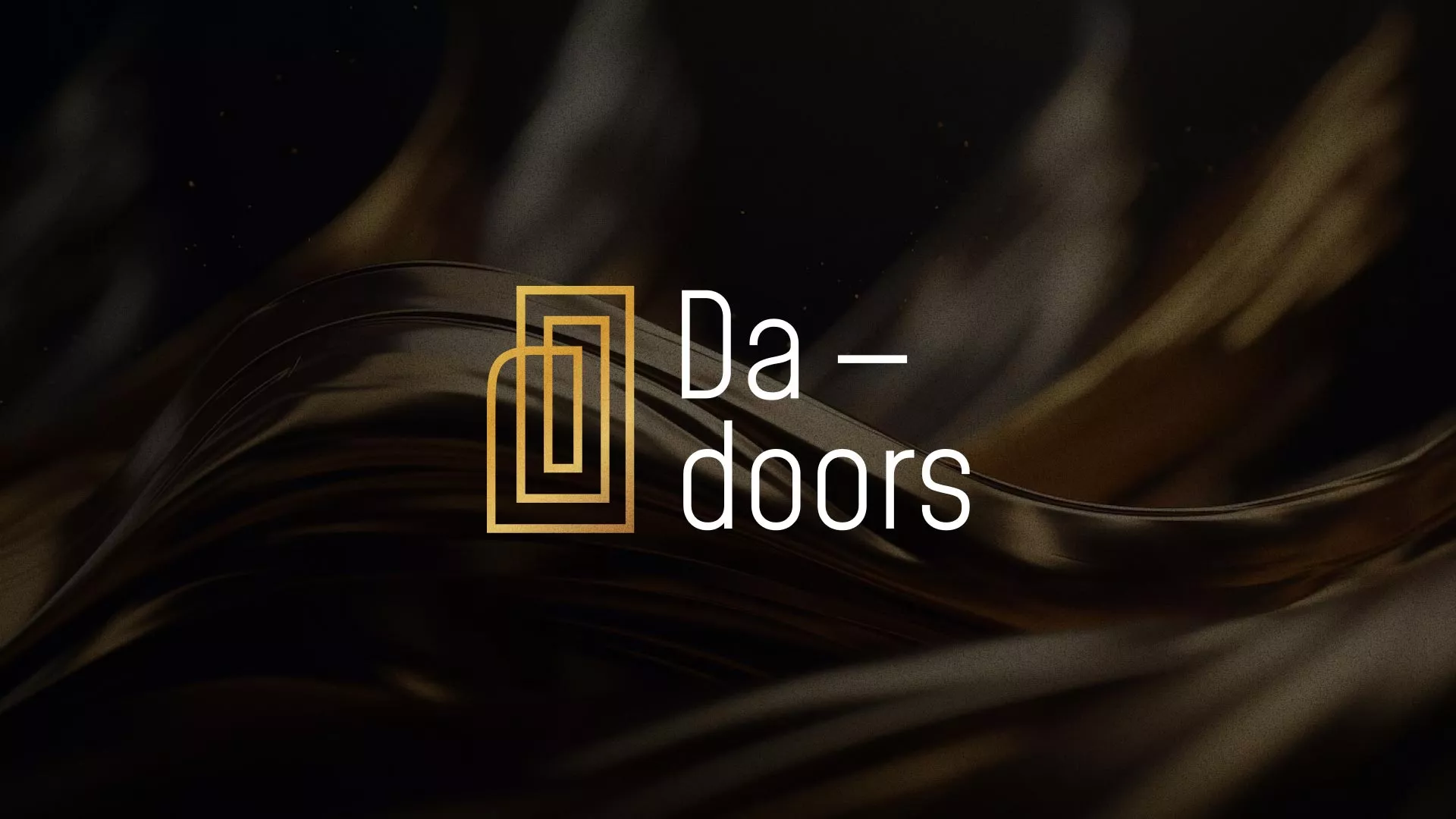 Разработка логотипа для компании «DA-DOORS» в Киренске
